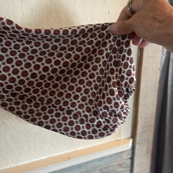 Max Studio - v neck long balloon sleeve wrap - high low - size XL - Picture 3 of 6